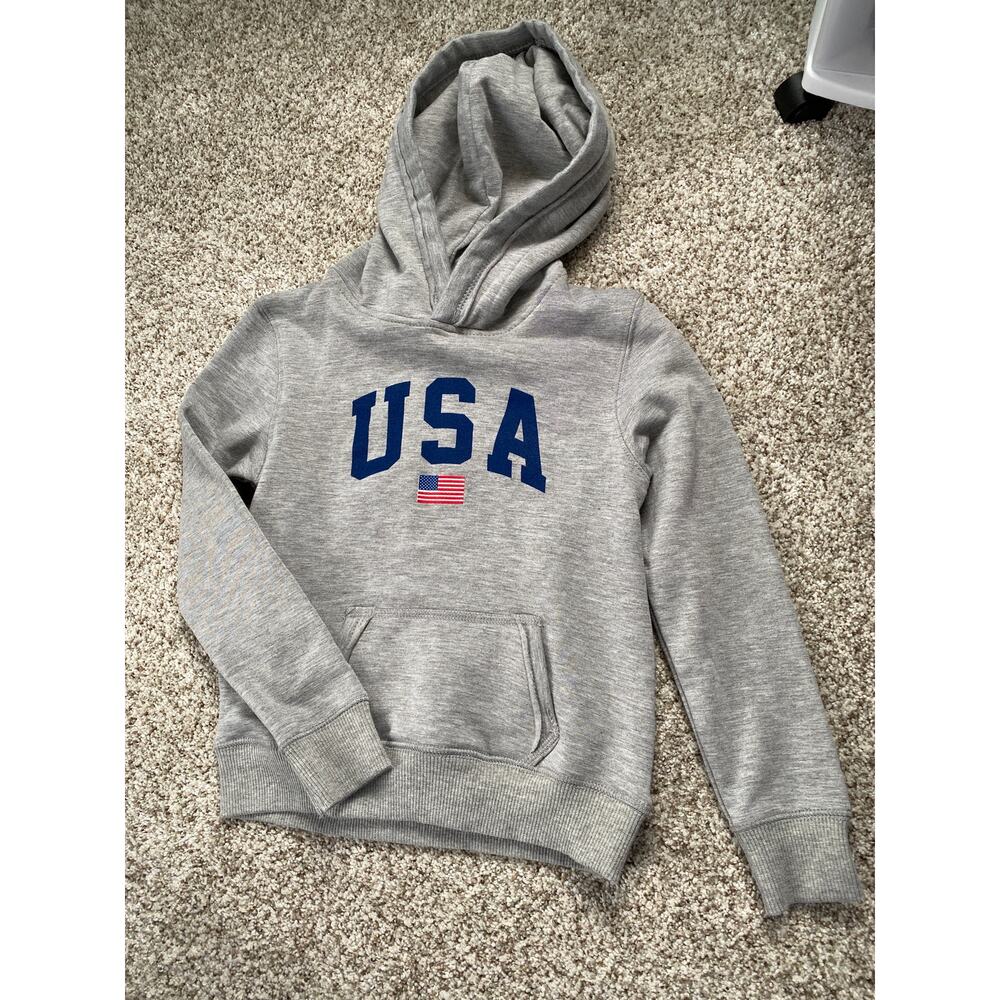 Boys size XS USA hoodie by ever hottie. Buttery soft!